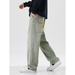 American High Street Retro Loose Casual Straight-leg Pants For Men